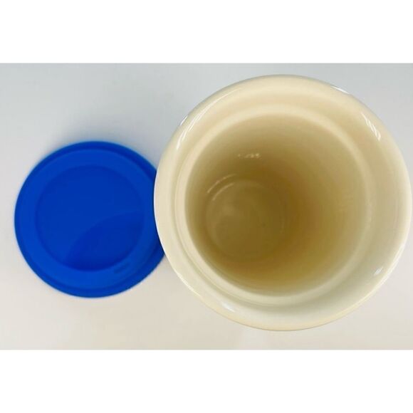 ANTHROPOLOGIE MOLLY HATCH “YOU LOOK GOOD “SALUTATION TRAVEL MUG 12 OZ - Picture 3 of 5